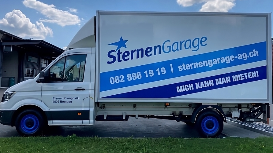 Kleinttransporter mieten Sternen Garage Brunegg